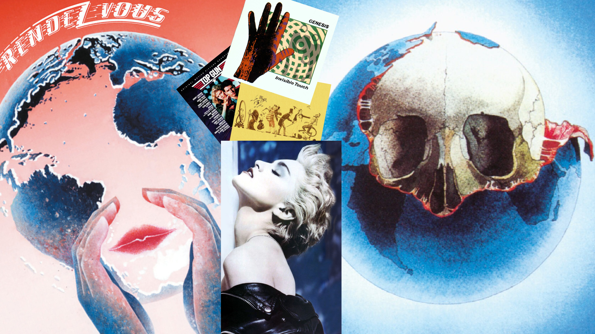 Jean-Michel Jarre, Genesis, Madonna, Top Gun